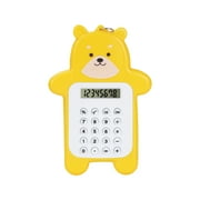 AJKSFHIU Back To School Supplies Sale!Calculators Desktop,Basic Calculator for School,Cute Bear Calculator,Basic Button Battery Powered,Handheld Calculator Schools and Children
